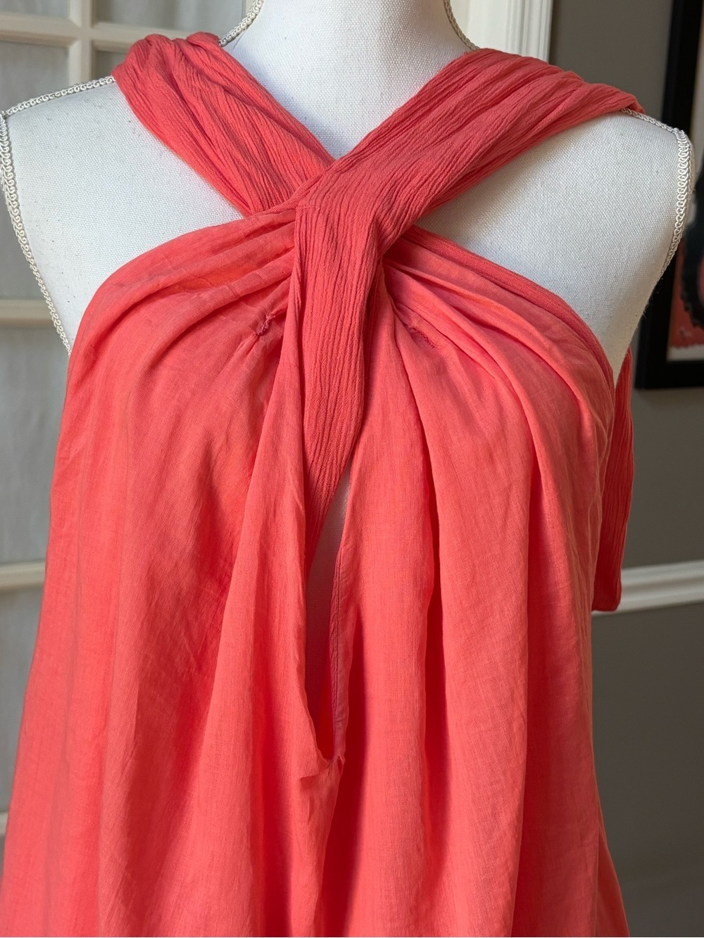 O’Neill NWT Coral Convertible Halter Mini Dress | Multi-Way Wear | Size M - Picture 12 of 13